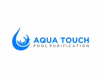 Aqua Touch Pool Purification logo design by santrie