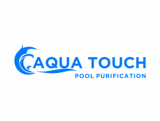 Aqua Touch Pool Purification logo design by santrie