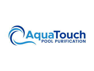 Aqua Touch Pool Purification logo design by lexipej