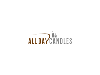 All Day Candles logo design by bricton