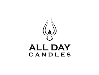 All Day Candles logo design by mbamboex