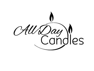 All Day Candles logo design by AYATA