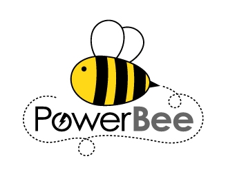 PowerBee logo design by nexgen