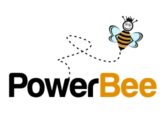 PowerBee logo design by shravya