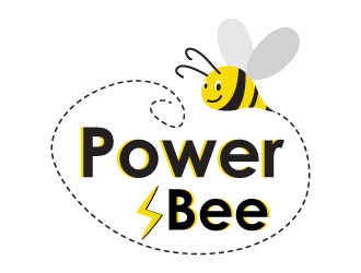 PowerBee logo design by Suvendu