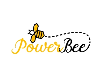 PowerBee logo design by Suvendu