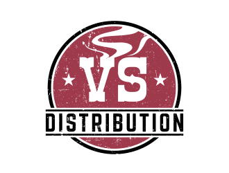 VS Distribution logo design by Dakon
