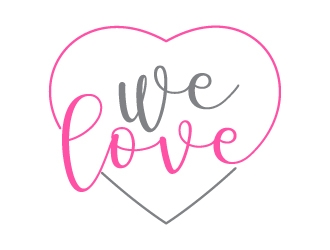 We Love logo design by Suvendu