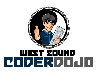 West Sound CoderDojo  logo design by scriotx