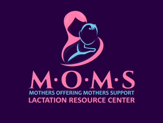 MOMS Lactation Resource Center logo design by schiena