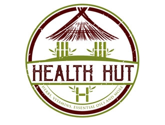 Health Hut logo design by shere