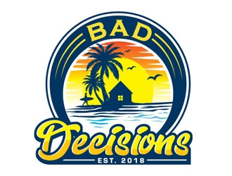 BAD Decisions logo design by shere