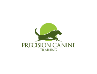Precision Canine Training logo design by Greenlight