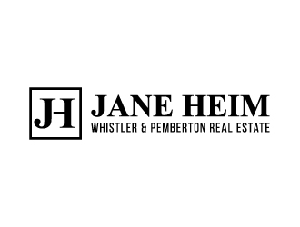 Jane Heim - Whistler & Pemberton Real Estate logo design by akilis13