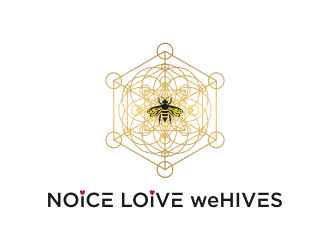NOiCE LOiVE logo design by BlessedArt