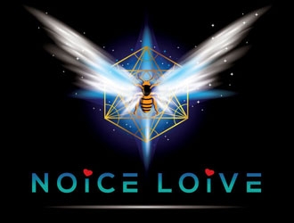 NOiCE LOiVE logo design by shere