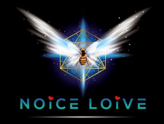 NOiCE LOiVE logo design by shere