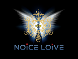NOiCE LOiVE logo design by BlessedArt
