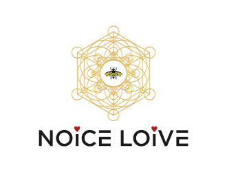 NOiCE LOiVE logo design by BlessedArt
