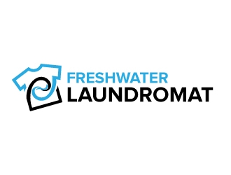 Freshwater Laundry logo design by jaize