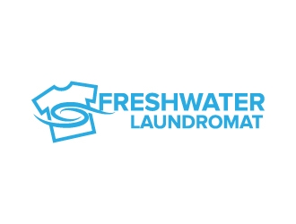 Freshwater Laundry logo design by jaize