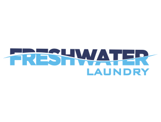 Freshwater Laundry logo design by YONK