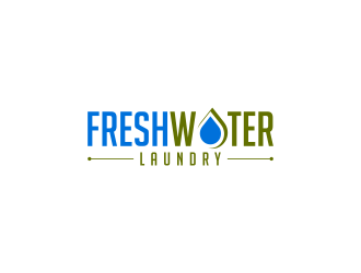 Freshwater Laundry logo design by imagine