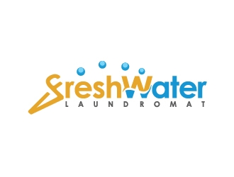 Freshwater Laundry logo design by art-design