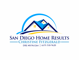 San Diego Home Results logo design by mutafailan