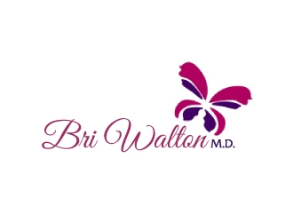 Bri Walton M.D. logo design by ElonStark
