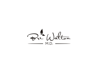 Bri Walton M.D. logo design by Barkah
