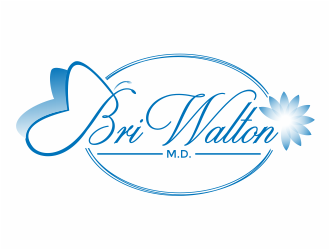 Bri Walton M.D. logo design by mutafailan