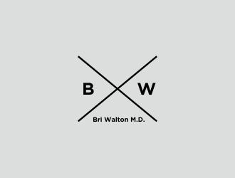 Bri Walton M.D. logo design by Greenlight