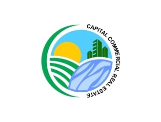 Capital Commercial Real Estate logo design by naldart