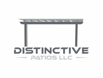 Distinctive Patios LLC logo design by 48art