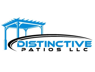 Distinctive Patios LLC logo design by daywalker