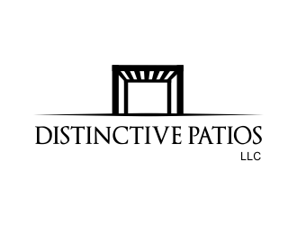Distinctive Patios LLC logo design by JessicaLopes