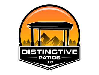 Distinctive Patios LLC logo design by IrvanB