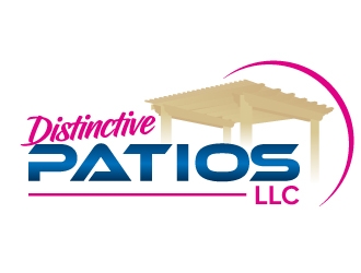Distinctive Patios LLC logo design by jaize