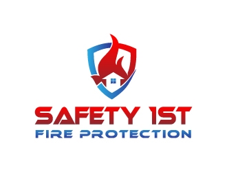 SAFETY 1ST FIRE PROTECTION logo design by createdesigns