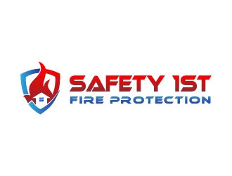 SAFETY 1ST FIRE PROTECTION logo design by createdesigns