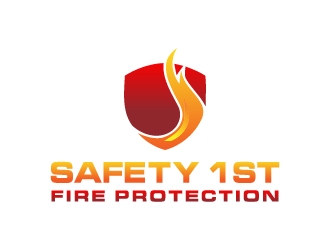 SAFETY 1ST FIRE PROTECTION logo design by createdesigns
