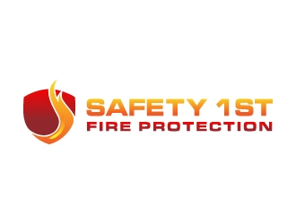 SAFETY 1ST FIRE PROTECTION logo design by createdesigns