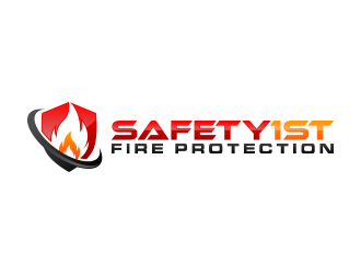 SAFETY 1ST FIRE PROTECTION logo design by lexipej