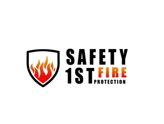 SAFETY 1ST FIRE PROTECTION logo design by bougalla005