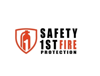 SAFETY 1ST FIRE PROTECTION logo design by bougalla005