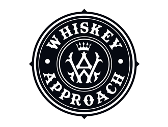 Whiskey Approach logo design by logolady