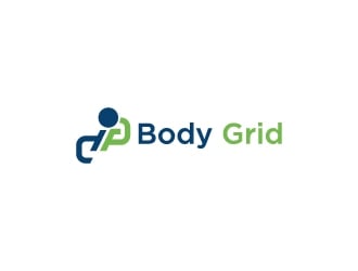 Body Grid logo design by wongndeso