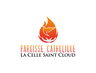 Paroisse Catholique La Celle Saint Cloud logo design by amazing