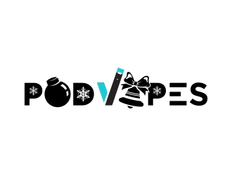 PodVapes logo design by Mbezz